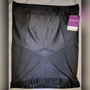 Shapewear, skirt with inner thong